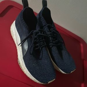 Used mesh navy blue